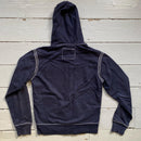 True Religion Contrast Tri Stitch Full Navy Tracksuit (Small)