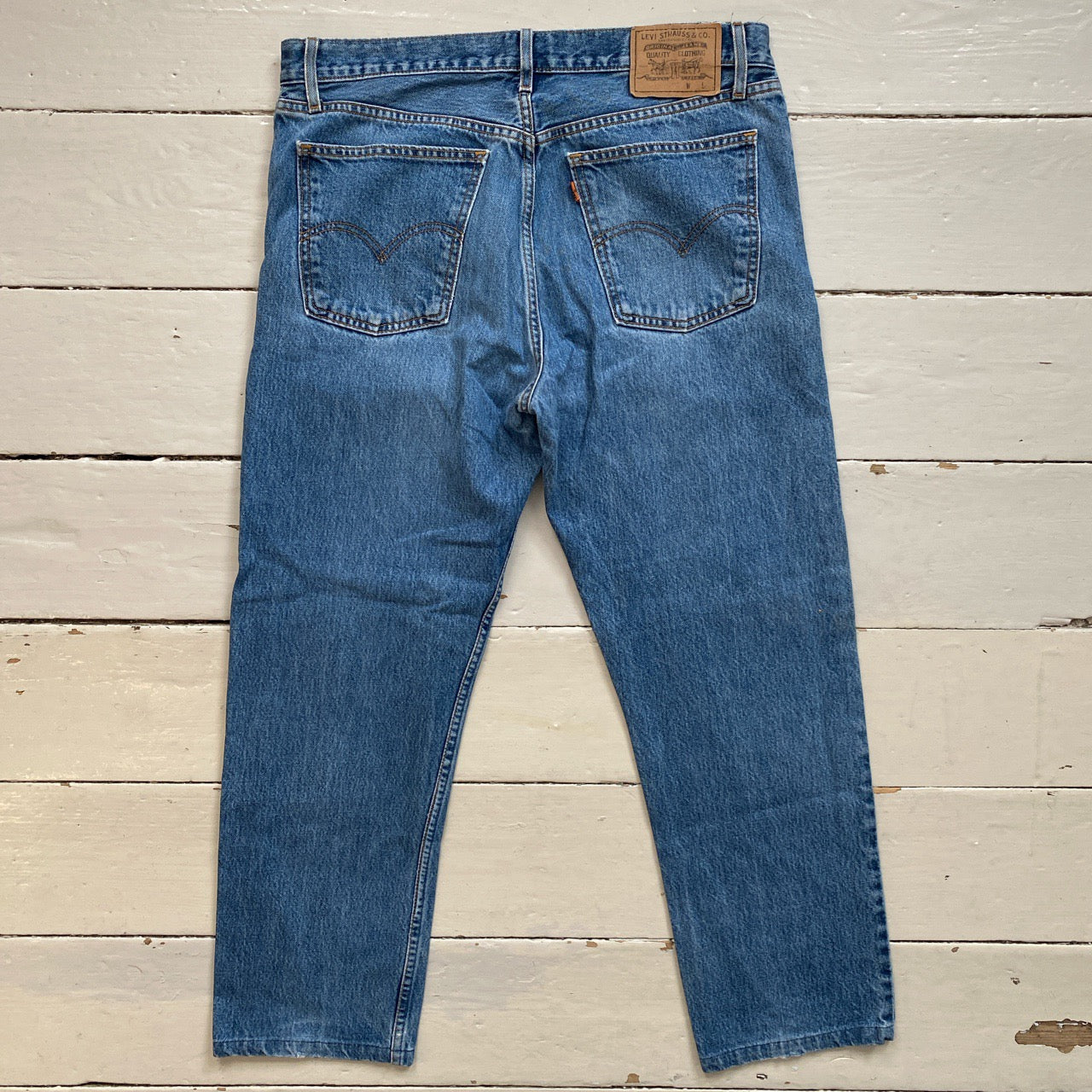 Levis 615 Distressed Jeans (34/28)