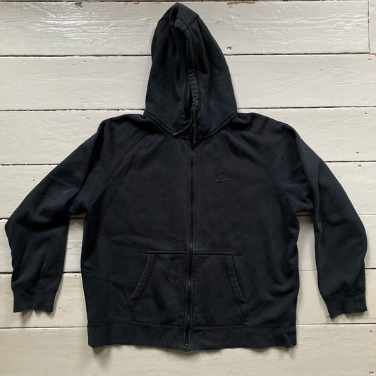 Nike Swoosh Black Hoodie (XXL)