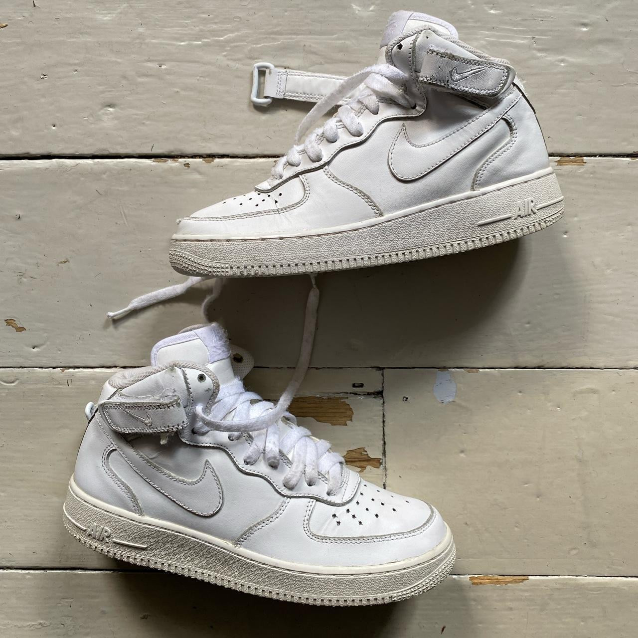 Nike Air Force 1 Mid White (UK 6)