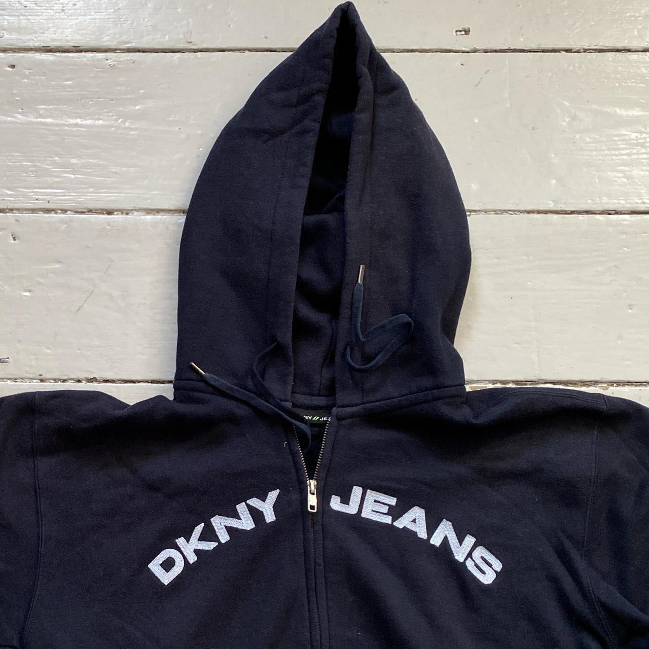 DKNY Jeans Navy Hoodie (Small)