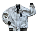 Noose Leather Vintage White Jacket (M)