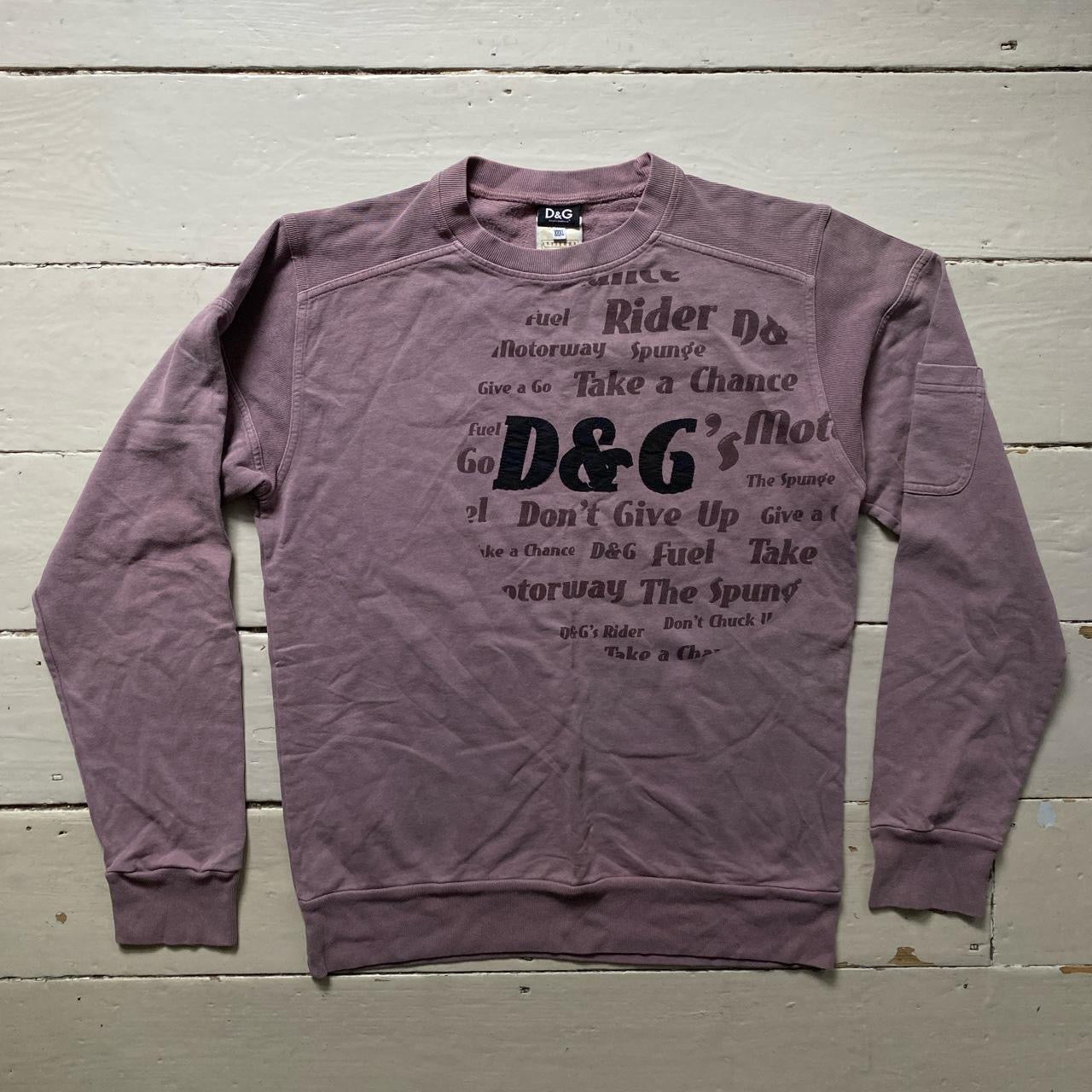 Dolce & Gabbana Purple Jumper (XL)