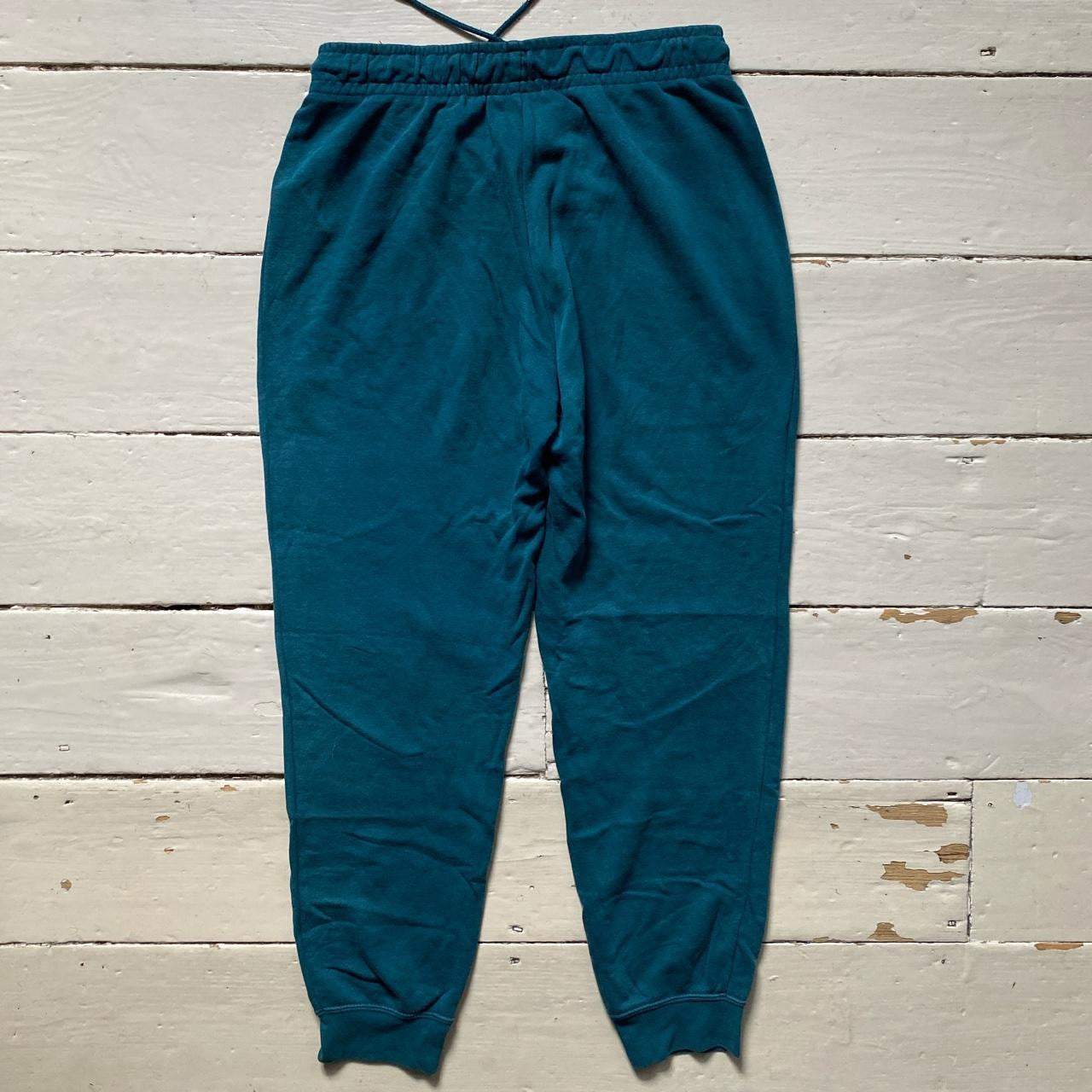 Nike Swoosh Teal Joggers (Medium)