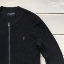 All Saints Cotton Crewneck Zip Jumper (XS)