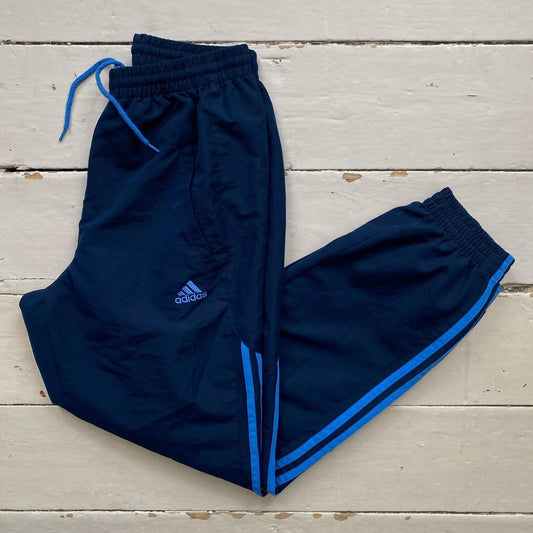 Adidas Navy Shell Bottoms (Small)