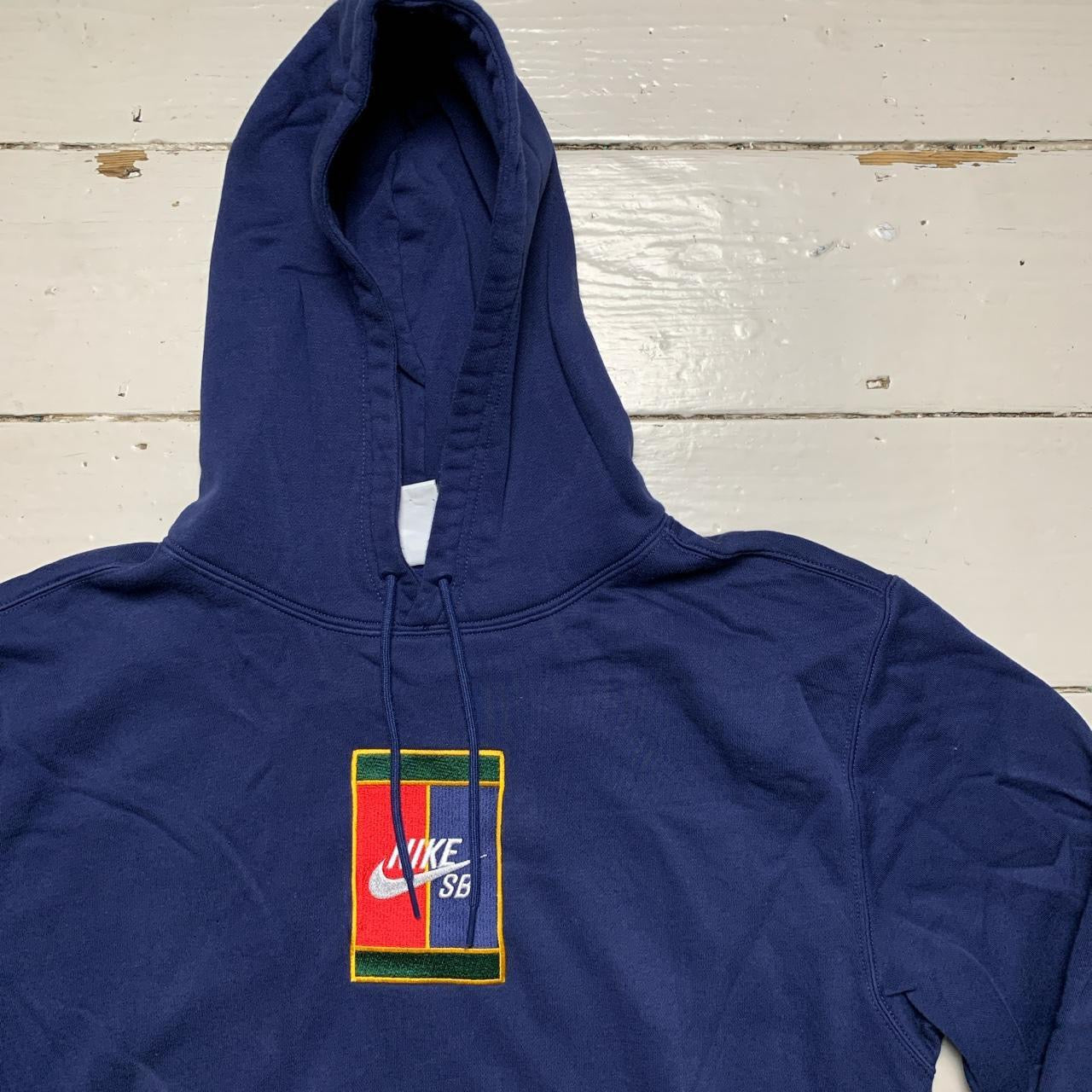 Nike SB Tennis Navy Hoodie (Large)