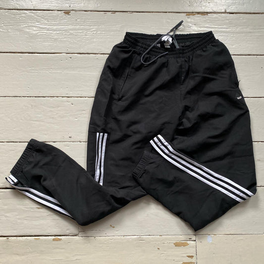 Adidas Black Shell Bottoms (Medium)