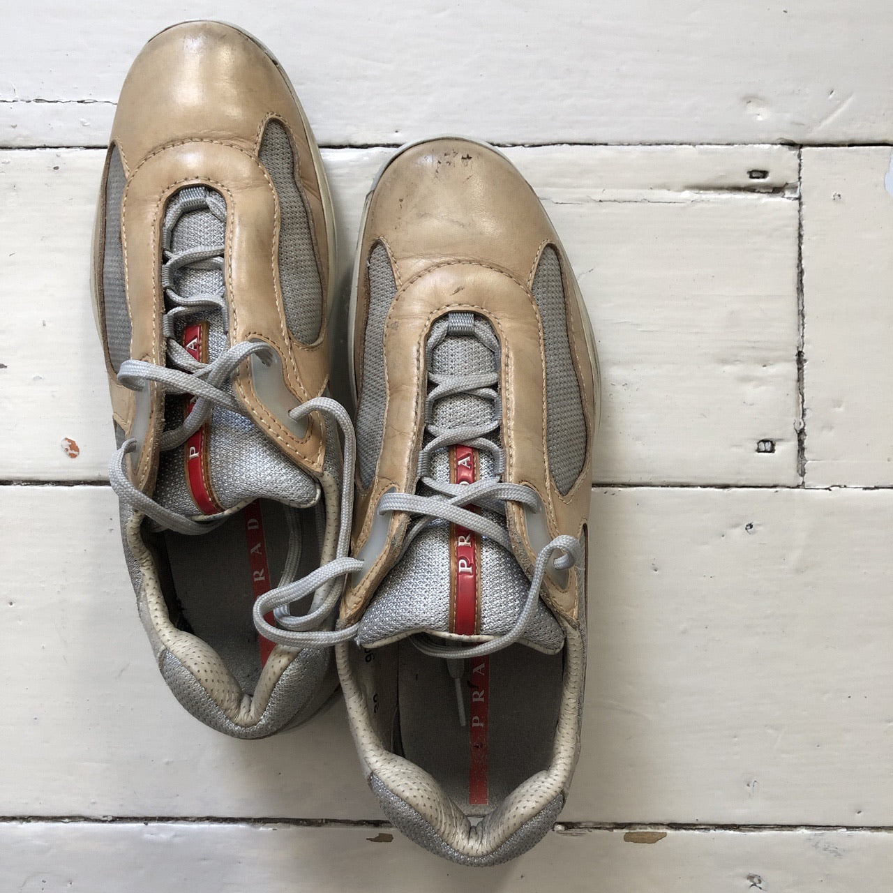 Prada Americas Cup Gold and Silver (UK 8.5)