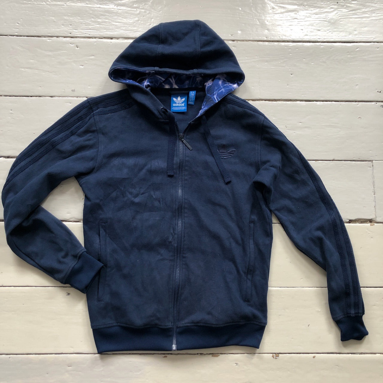 Adidas Originals Navy Full Tracksuit (Small)
