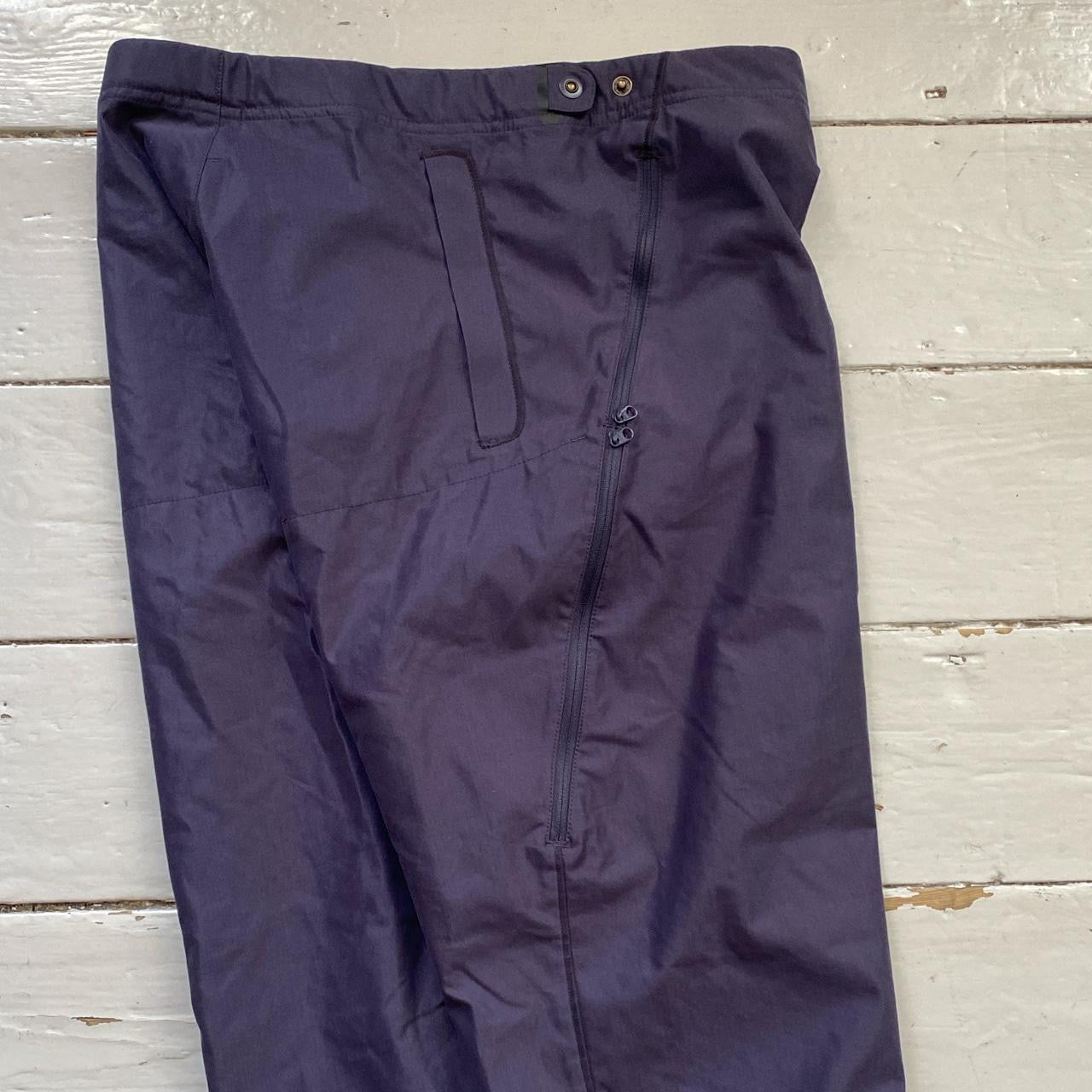 Nike Vintage Navy Cargo Trousers (Medium)