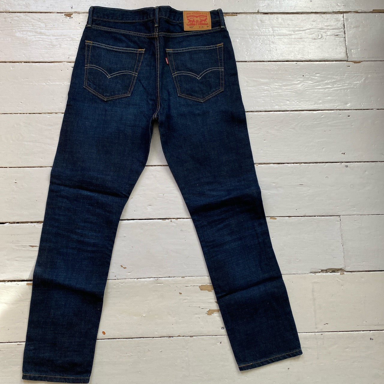 Levis 522 Navy Jeans (31/30)