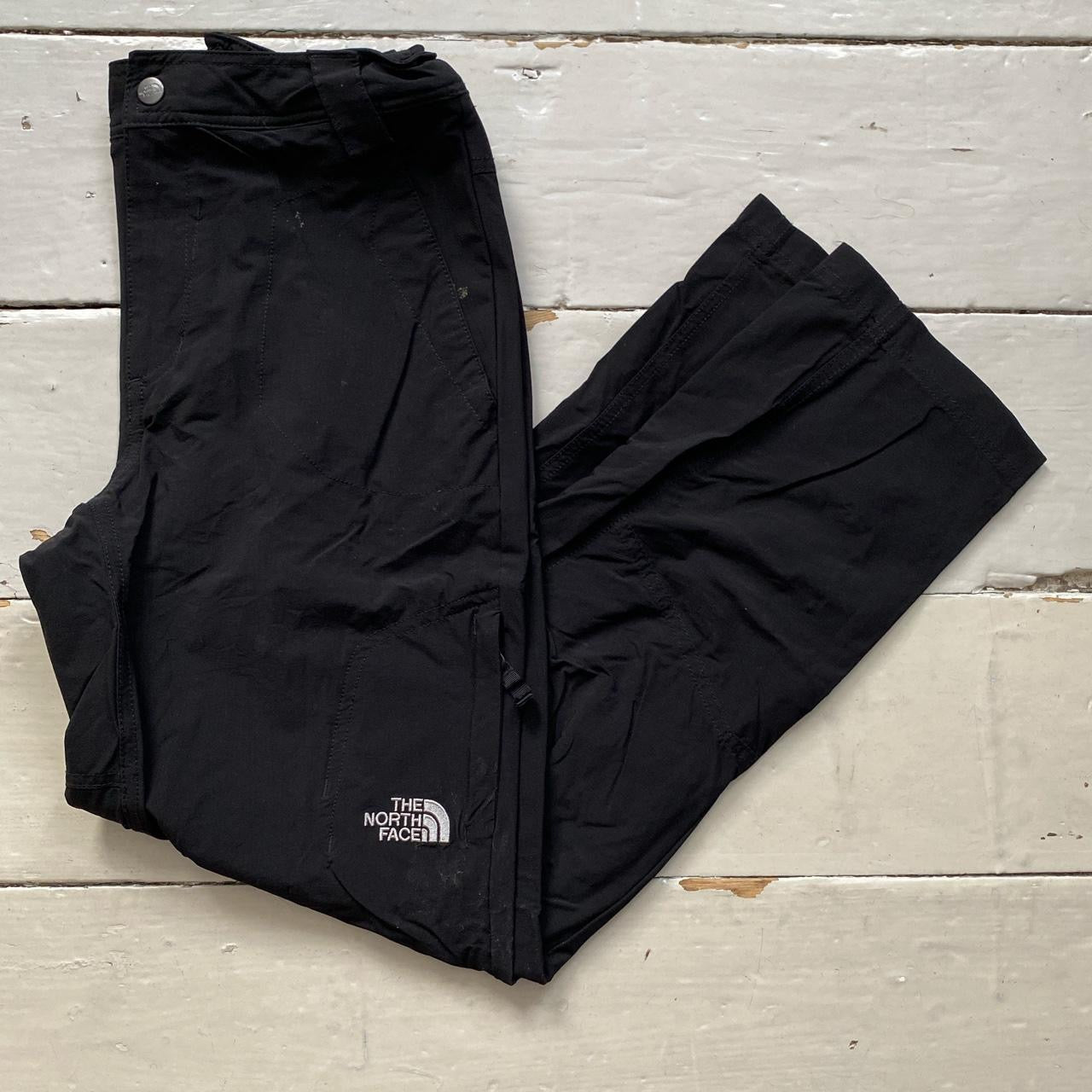 The North Face Black Shell Bottoms (Womens Small)