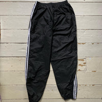 Adidas Black Shell Bottoms (XL)