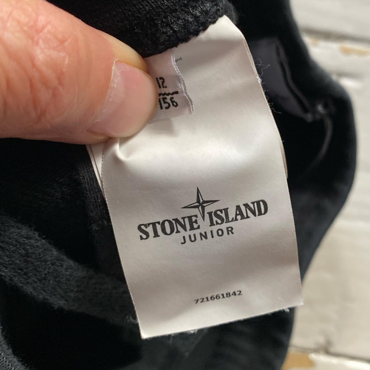 Stone Island Junior Black Shorts (Age 12)