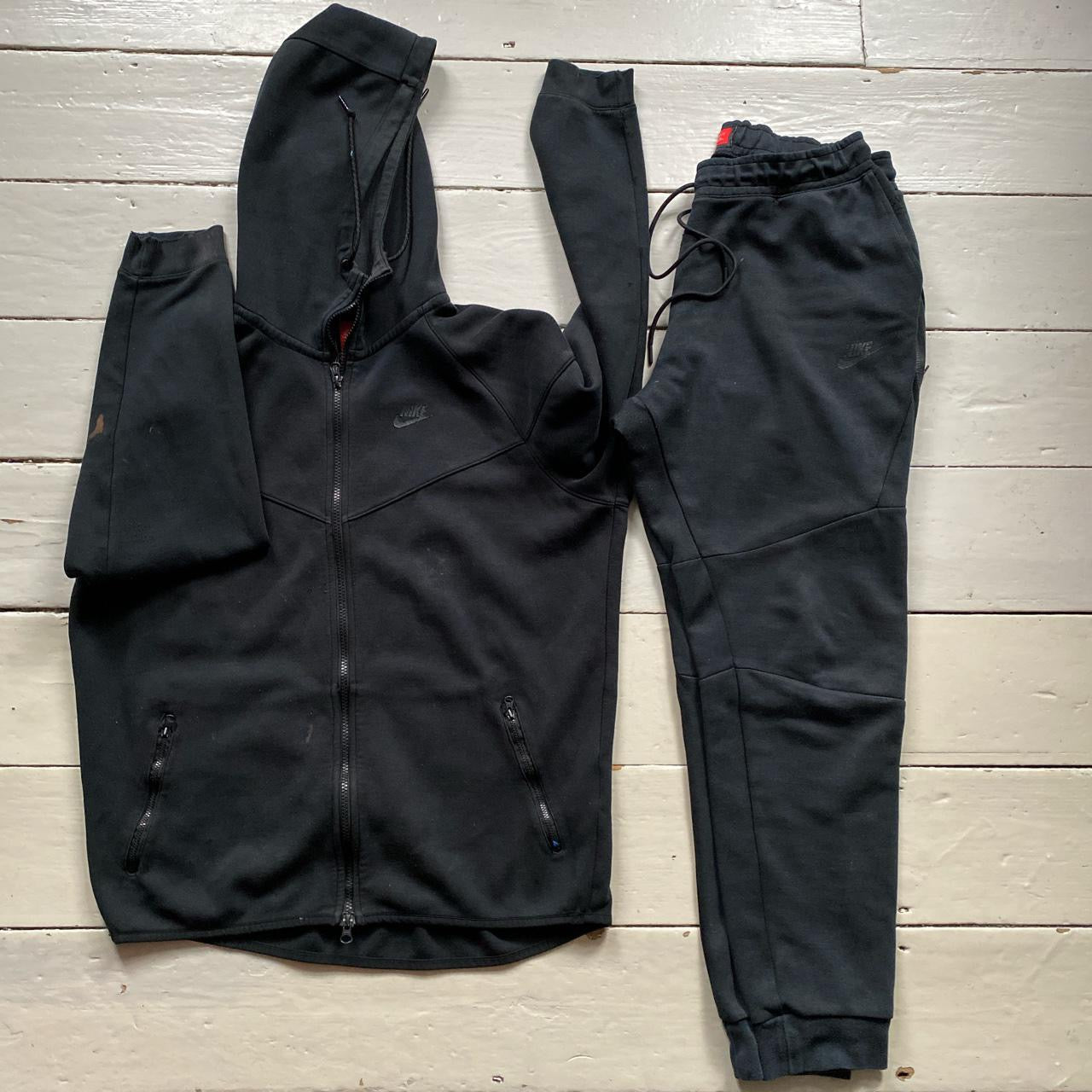 Nike Tech fleece Old Season Black Tracksuit (Large)