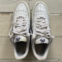 Nike Air Force 1 White and Black (UK 12)