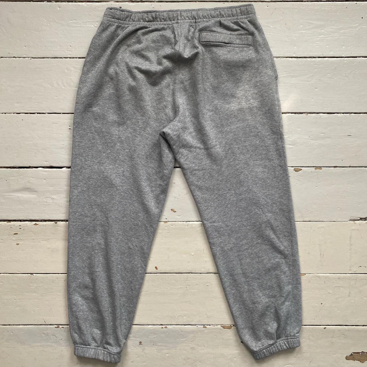 Nike Swoosh Grey Joggers (Large)