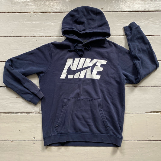 Nike Club Swoosh Spellout Hoodie (Medium)