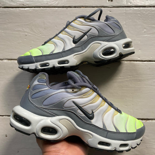 Nike TN Air Max Plus TN Grey Green Ombre (UK 8)