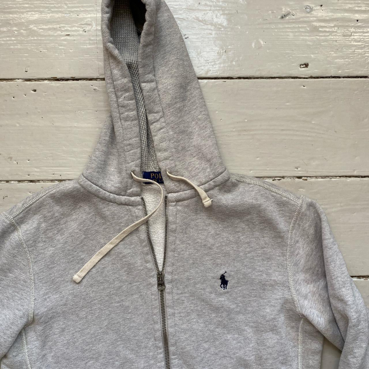 Ralph Lauren Polo Grey Hoodie (Small)