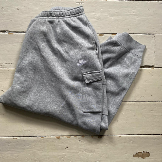 Nike Swoosh Grey cargo Joggers (4XL)