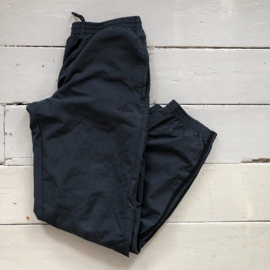 Adidas Navy Shell Bottoms (Medium)