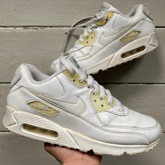 Nike Air Max 90 White (UK 8)