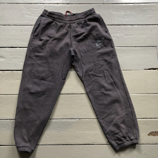 Nike Air Swoosh Grey Joggers (Large)