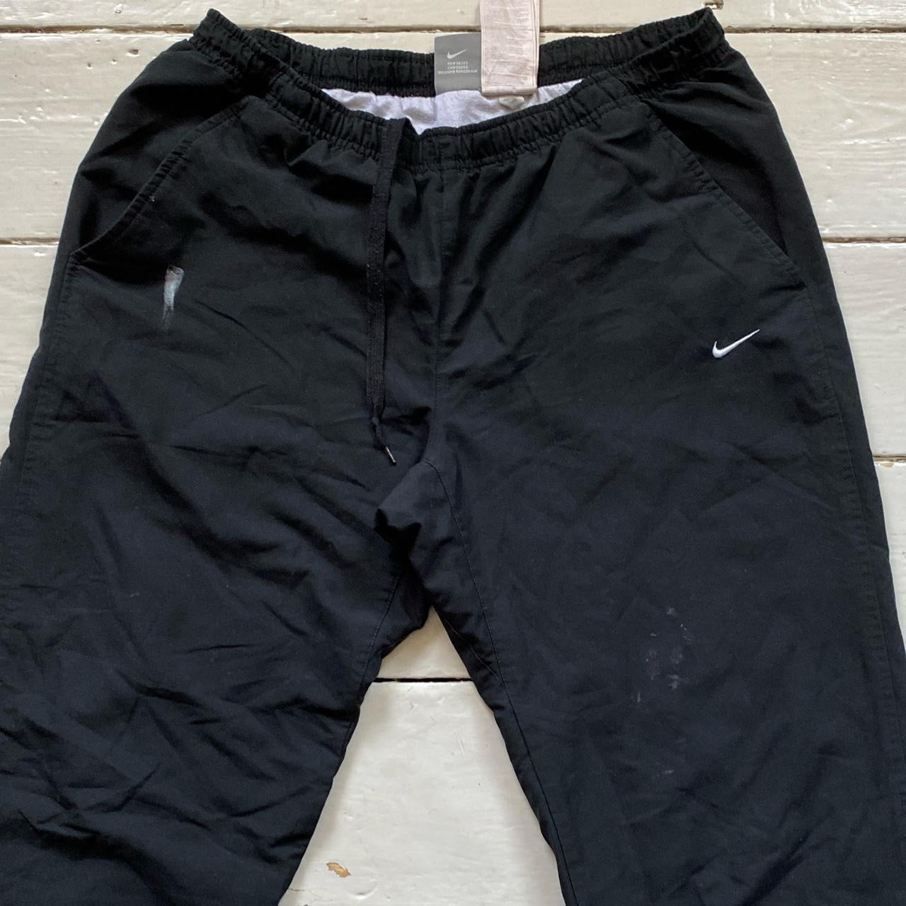 Nike Swoosh Black Shell Bottoms (Large)