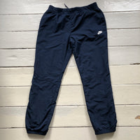 Nike Navy Shell Bottoms (XLarge)