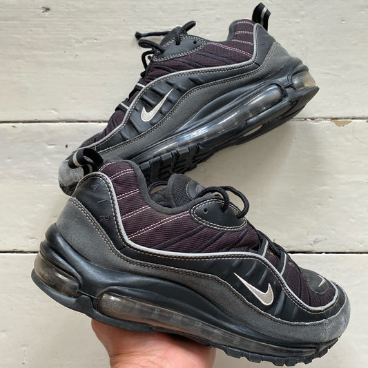 Nike Air Max 98 Black and White (UK 9)