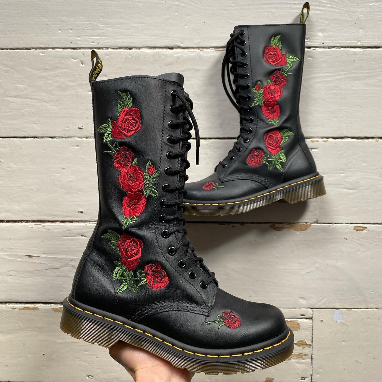 Dr Marten High Rose Boots (UK 5)