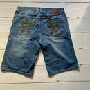 Ecko Vintage Navy Jorts Shorts  (34W)