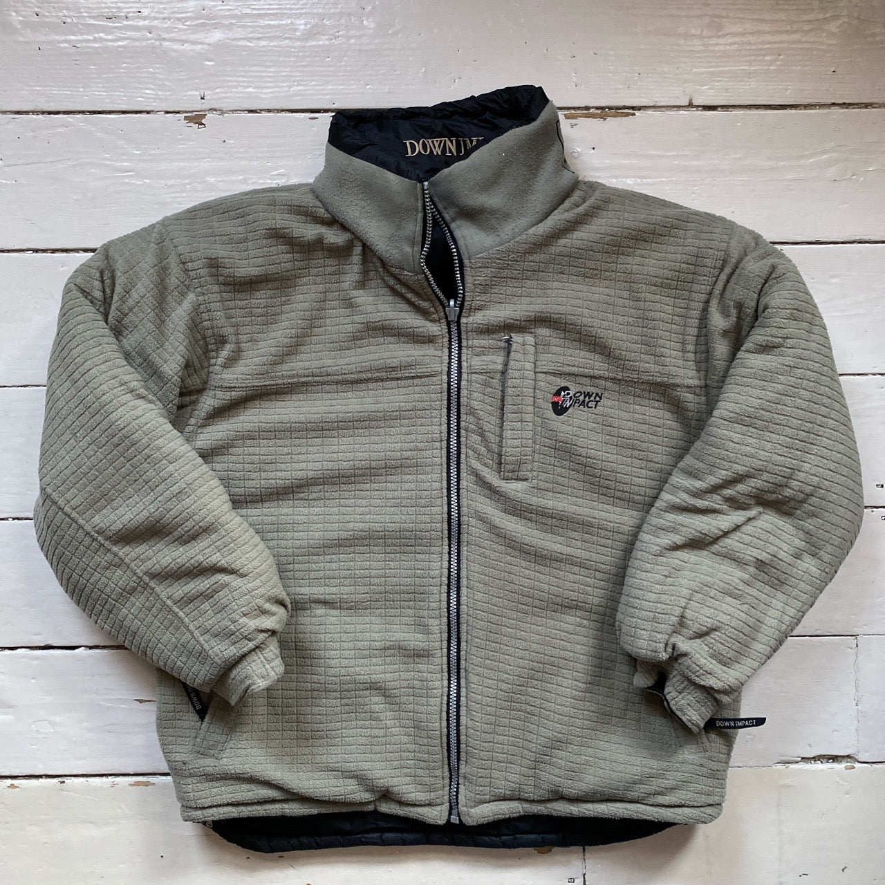 Down Impact Vintage Puffer Jacket (Large)