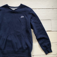 Nike Swoosh Navy Jumper (Medium)