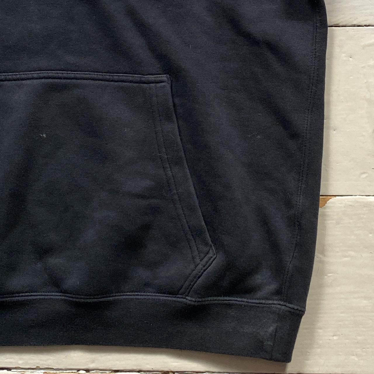 Nike Club Black Hoodie (Small)