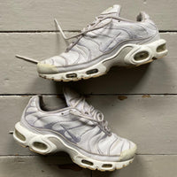 Nike TN Air Max Plus Leather White (UK 8)