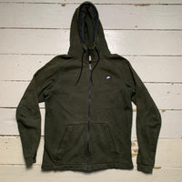 Nike Box Logo Khaki Hoodie (Medium)