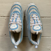 Nike Air Max 97 Light Blue and White (UK 9)