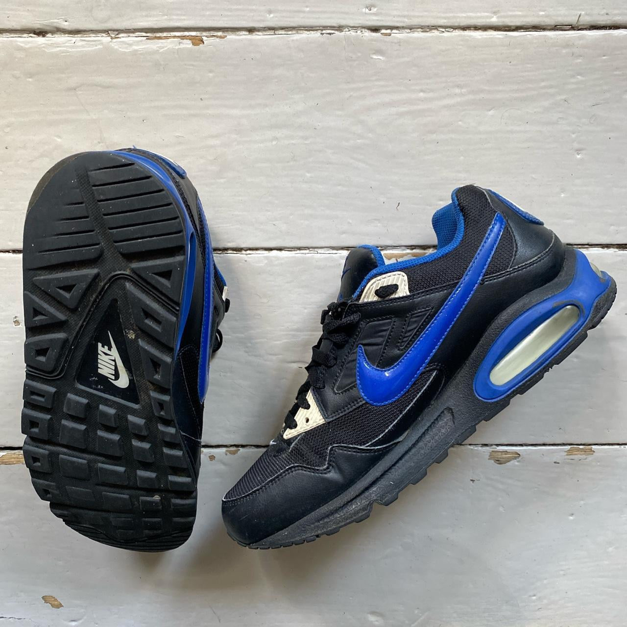Nike Air Max Command Black and Blue (UK 10)
