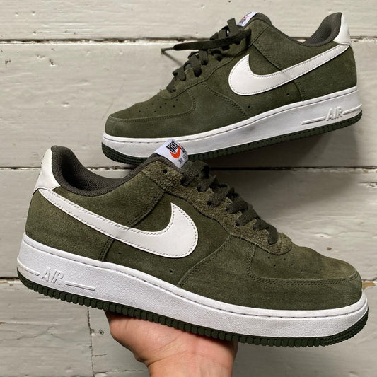 Nike Air Force 1 Khaki Green (UK 9)