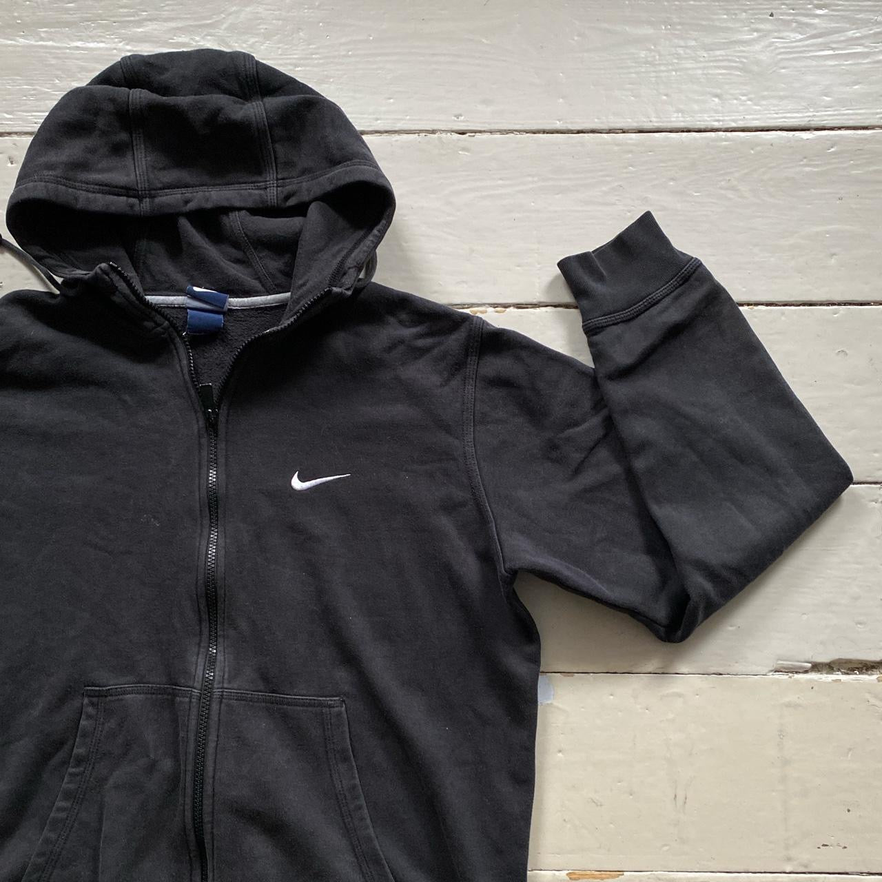 Nike Swoosh Black Hoodie (Large)