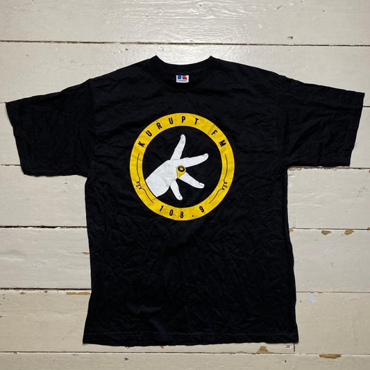 Kurupt FM T Shirt Black (Medium)