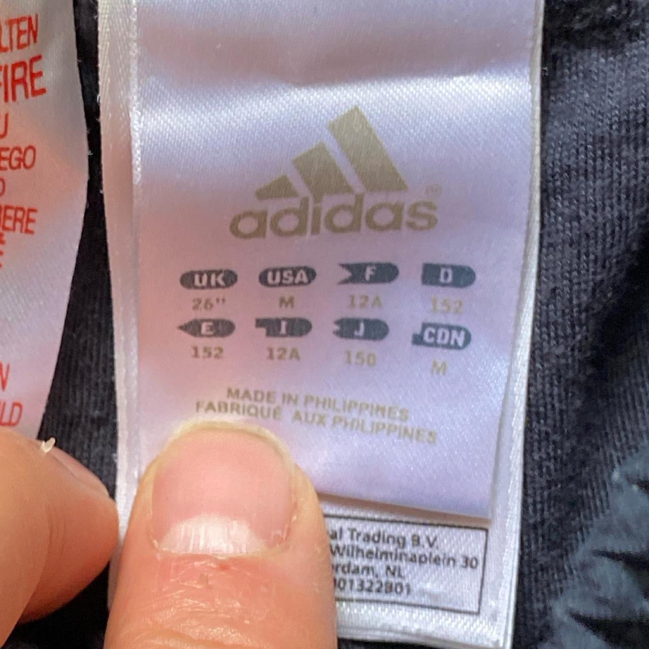 Adidas Navy Shell Bottoms (26/27)