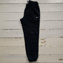 Nike Swoosh Black Joggers (Large)