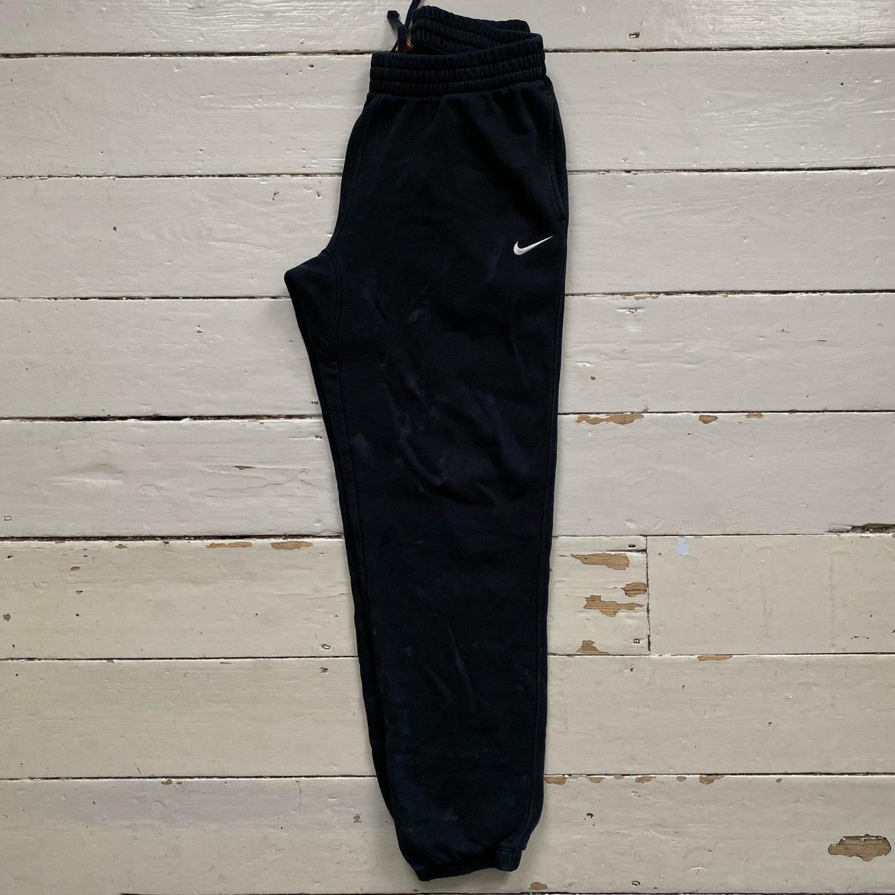 Nike Swoosh Black Joggers (Large)