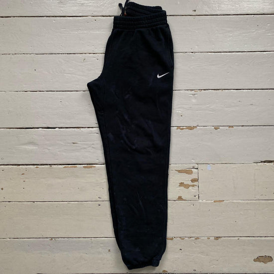 Nike Swoosh Black Joggers (Large)