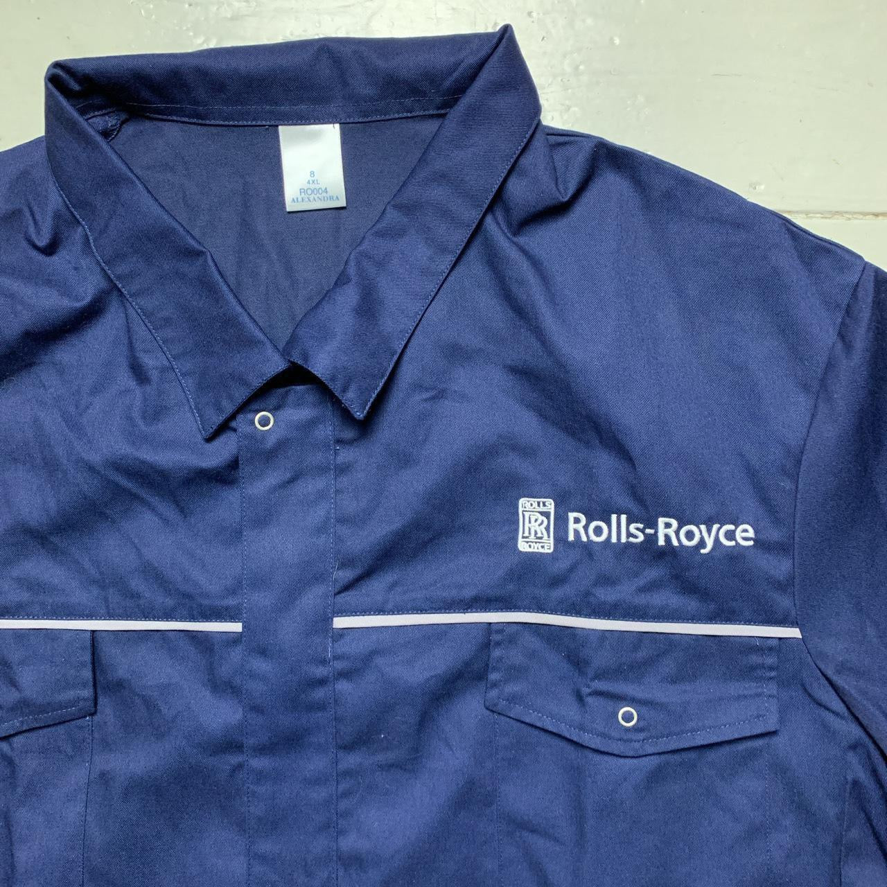 Rolls Royce Navy Work Jacket (4XL)