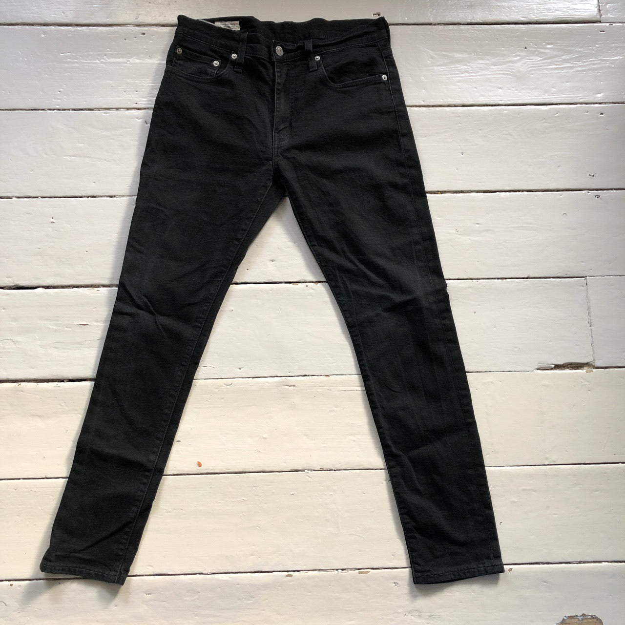 Levis 512 Black Slim Fit Jeans (31/28)